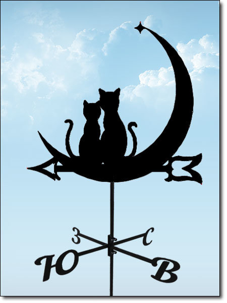 Флюгер «Кошки» №4