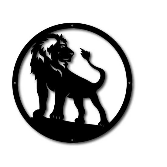 Флюгер «Львы и тигры» №5